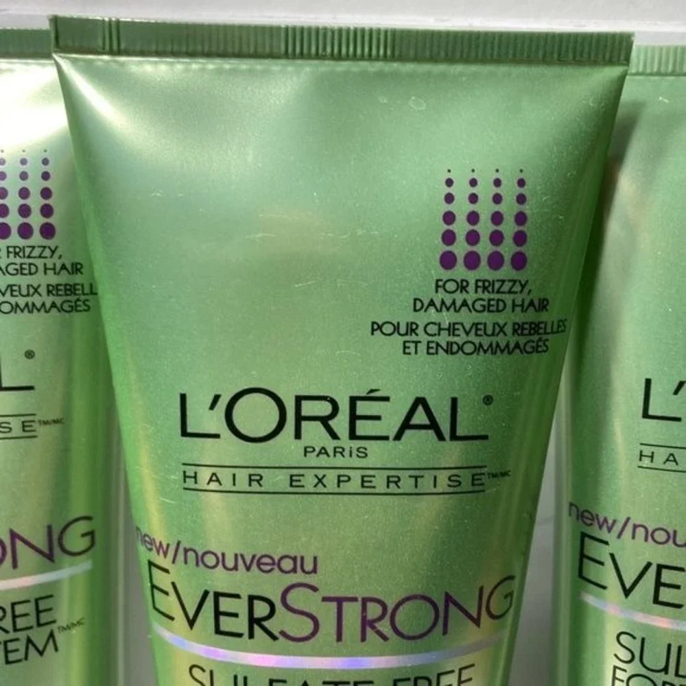 L'oreal Ever Strong Reconstruct Conditioner 6 Bottles DISCONTINUED Sulfate Free - Picture 2 of 13